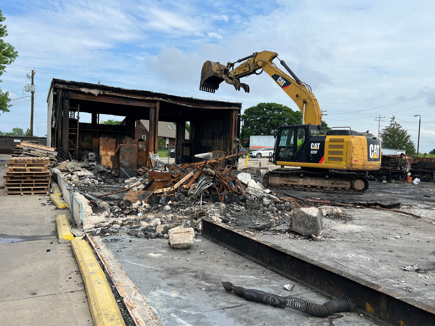 The Night Vico Marine Burned