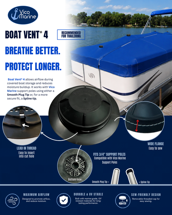  Vico Marine Boat Vent 4 with product details and benefits.